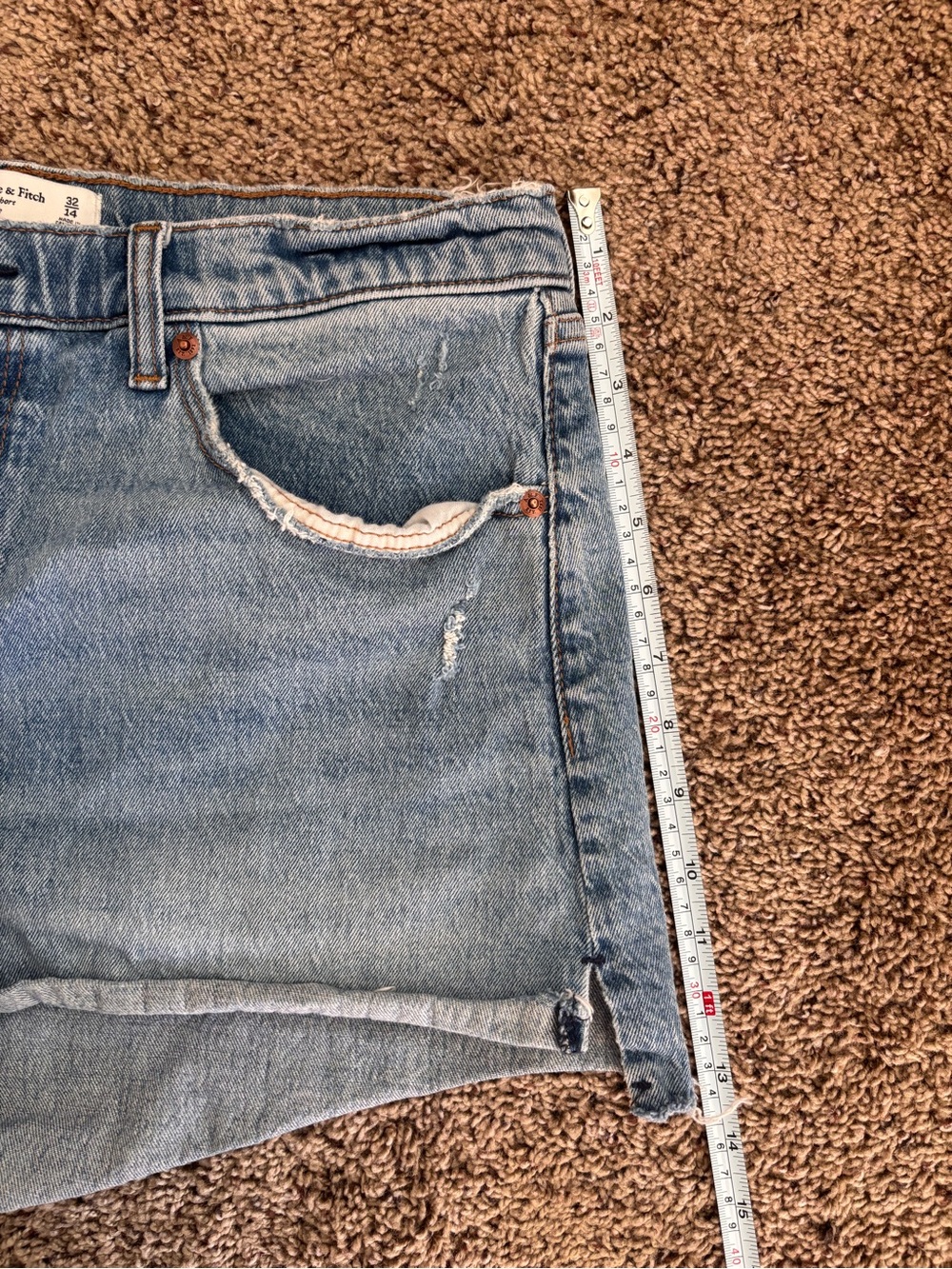 Abercrombie & Fitch The Mom Short High Rise Curve Love - Picture 7 of 8